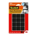 Anti-Risco Quadrado Preto Médio 3M