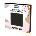 Balança Digital 29cm Preta Mor