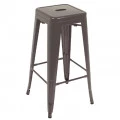 Banqueta Industrial Large Cinza Mor