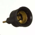 Bocal Adaptador Com PLug Macho Foxlux 