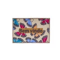 Tapete Bem Vindo 40x60cm ColorArt Cor Sortida