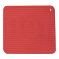 Descanso de Panela Silicone 17cm Vermelho Mundiart