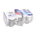 Conjunto Canecas de Vidro 220ml 6 Peças Mundiart