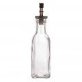Garrafa para Azeite 270ml de Vidro com Tampa Preto Lyor