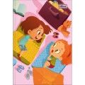 Caderno Brochura 96 Folhas Capa Dura 1/4 Sapeca Tilibra Cor Sortida