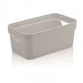Caixa Organizadora Cube Ou Martiplast PQ 29,5x16,5x12,5cm Branca CC200