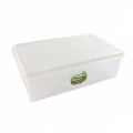 Caixa Retangular 11litros Natural Plasvale 39x28x14cm