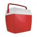Caixa Térmica 34 litros Vermelha 31X41X47cm Mor