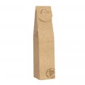 Caixa de Presente para Vinho Cortiça Pardo 8X8X39cm Cromus Embalagens