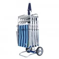 Carrinho de Praia 49X52X111cm Mor