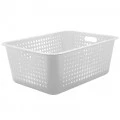 Cesta Organizadora Ou Martiplast Maxi 56x41x22cm Branca CO460