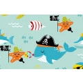 Contact 45cm x 10,0 metros Piratas do Mar Plavitec