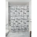 Cortina para Box Estampada 1,80X1,80 metros Primafer