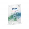Pilha Alcalina AAA 2 Pilhas 1,5V Elgin