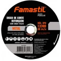 Disco de Corte Reforçado Metal 4.1/2' com 10 unidades' Famastil
