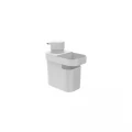 Dispenser para Detergente e Organizador de Pia Trium 650ml Branco Ou Martiplast
