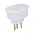 Adaptador Universal 2P+T 10A Daneva