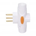 Pino Multiplicador 2P+T 10A Daneva
