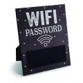 Quadro Decorativo Wifi 2 Cinza Mek
