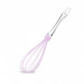 Fouet Batedor de Claras Silicone Rosa Plasvale
