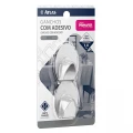 Gancho Adesivo 2 Peças Inox 1,0Kg Primafer