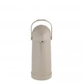 Garrafa Térmica de Pressão Nobile 1,0 litro Bege 12X32cm Mor