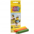 Giz de Cera Curto 15 Cores Acrilex