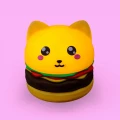 Luminária de Mesa Decorativa Hamburgatinho Kawai Usare 110/220v