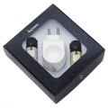 Kit Presente Aromatizador Elétrico Origjnal Capim Limão e Jasmim Branco Via Aroma