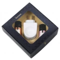 Kit Presente Aromatizador Elétrico Origjnal Black Vanilla e Peônia Garden Via Aroma