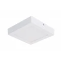 Painel Led de Sobrepor Quadrado 18W Bivolt 3000K Luz Amarela Quente Cristallux