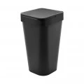 Lixeira Izzy 15 litros Preto 23X24X44cm Ou Martiplast