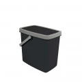 Lixeira Push 6 litros 16X25X26cm Mor Cor Sortida