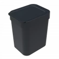 Lixeira 2,5 litros Preta 12X16X18cm Soprano