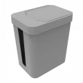 Lixeira 5 litros Cinza 16X22X25cm Soprano