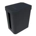 Lixeira 5 litros Preta 16X22X25cm Soprano