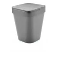 Lixeira Izzy 10 litros Chumbo 23X24X32cm Ou Martiplast