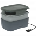 Marmita Elétrica Tekcor 1,2 litros Cinza Bivolt Soprano