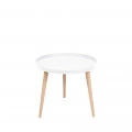 Mesa de Centro Antonia Mor 50x50x44,5cm Branca 9305