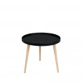 Mesa de Centro Antonia Mor 50x50x44,5cm Preta 9306
