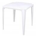 Mesa Plástica Bela Vista Mor 70x70x70,5cm Branca 15151001