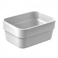 Organizador Gavetas Logic Ou Martiplast Mini 11,5x8,5x5,5cm Branco OL100