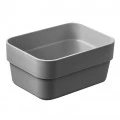Organizador Gavetas Logic Ou Martiplast Mini 11,5x8,5x5,5cm Chumbo OL100