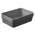 Organizador Gavetas Logic Ou Martiplast PQ 11,5x17x5,5cm Chumbo OL200