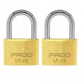 Cadeado 25mm Duplo com 4 Chaves Pado