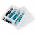 Porta Talheres com Tampa Branco Plasvale 34x30x7cm