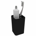 Porta Escova Preto Soprano
