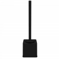 Escova Sanitária com Suporte Preto Soprano