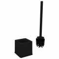 Escova Sanitária com Suporte Preto Soprano
