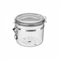 Pote Hermético Napoli com Presilha 1 litro Transparente Soprano